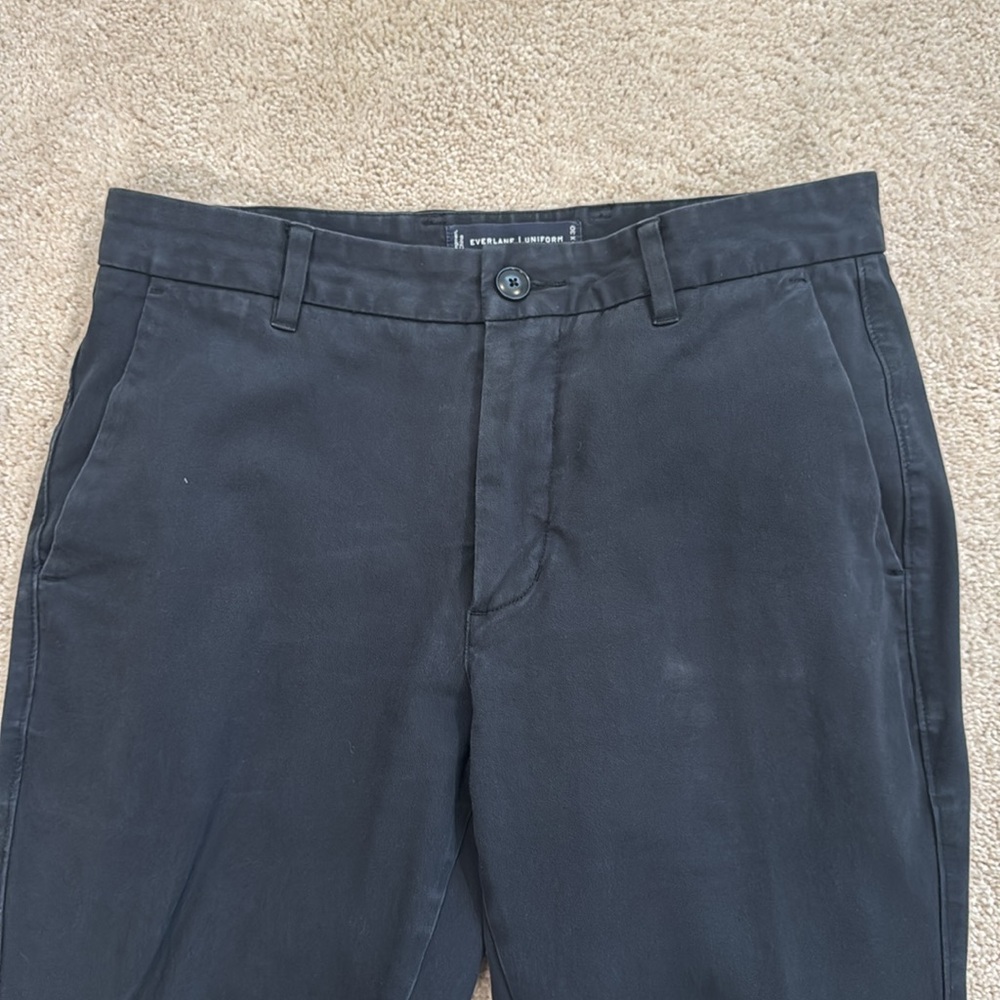 Everlane The Performance Chino | Uniform in Black - 30x30 Slim - Picture 4 of 10